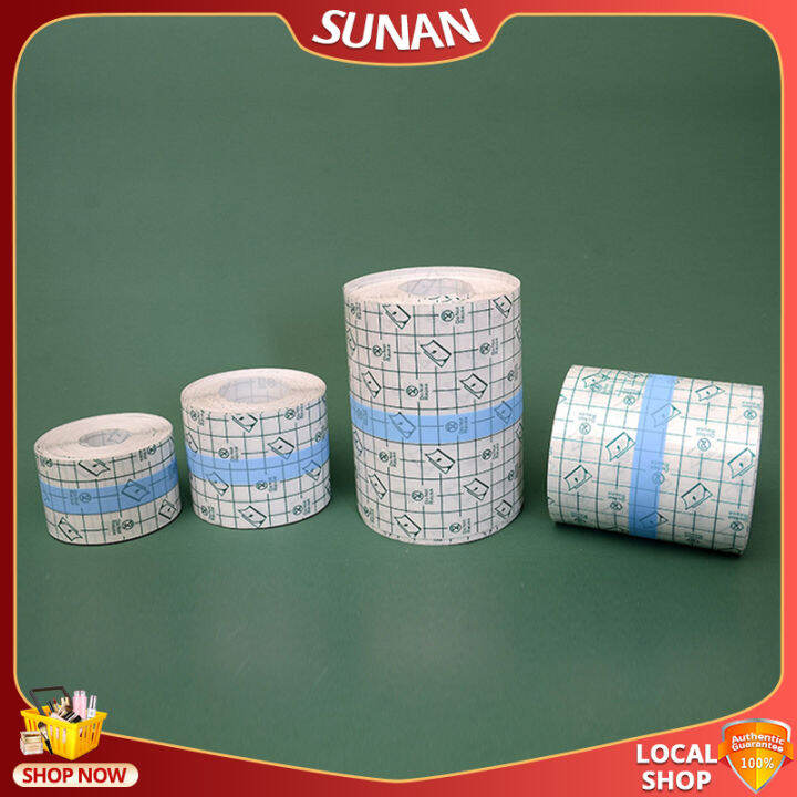 5M Waterproof Medical Tape Antiallergic PU Adhesive Plaster Wound Dressing Transparent Fixation