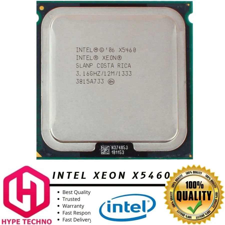 INTEL XEON X5460 3.1Ghz LGA 771 - 775 Cache 12mb QUAD CORE. Setara