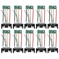 10PCS DCB200 18V 21V Li-Ion Battery PCB Charging Protection Circuit Board for Dewalt