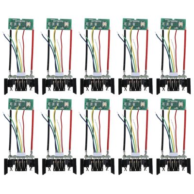 10PCS DCB200 18V 21V Li-Ion Battery PCB Charging Protection Circuit Board for Dewalt