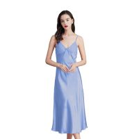 Plus Size Womens Sleepwear  Lace Lingerie Chemises V Neck Nightgown Sexy Sleeveless Long Sleep Dress