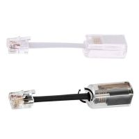 STV2107 RJ11 ที่หมุนได้ 360องศา สายเคเบิลชุดโทรศัพท์ สายเคเบิลโทรศัพท์ สายต่อขยาย สายโทรศัพท์สำหรับโทรศัพท์ สายโทรศัพท์สำหรับโทรศัพท์