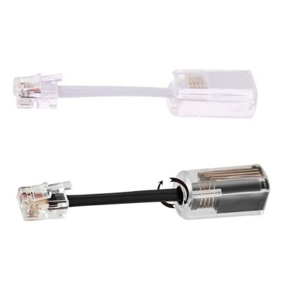 MSAXXZA โทรศัพท์ RJ9 RJ11 360องศากันลมหมุนได้สายโทรศัพท์โทรศัพท์สายโทรศัพท์สายเคเบิลแบบขยายสายโทรศัพท์