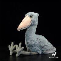 Shoebill High Felity อนิเมะ Balaeniceps Rex Plushie หัวนกกระสาของเล่นตุ๊กตาเหมือนสัตว์จำลองตุ๊กตาของเล่น