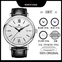 NORTH EDGE AMOY  ต้นฉบับ  นาฬิกากลไกสำหรับผู้ชายและผู้หญิง 316L ตัวเรือนสแตนเลส 50 เมตรกันน้ำ