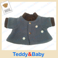 Teddy House : ชุดตุ๊กตา เสื้อแขนยาวติดกระดุม  ขนาด 14 นิ้ว