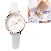 Small Fresh Rose Gold Watch Women Student Fashion Casual Leather Quartz Wrist Watch Female Trend Literature and Art Wristwatches