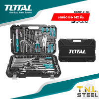 ชุดเครื่องมือช่าง อเนกประสงค์ 142 ชิ้น พร้อมกระเป๋า รุ่น THKTHP21426 ( Tools Set ) ชุดเครื่องมือ เครื่องมือช่างชุด TOTAL