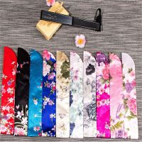 Retro Elegant Folding Hand Fan Bag Holder Dustproof Protector Pouch Case Cover Wedding Party Festival Gifts Folding Fan Pouch