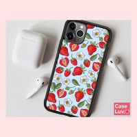 Aesthetic Cottagecore Strawberry Phone Case, Strawberry Fields iPhone 14 pro max, iPhone 12, iPhone 13, iPhone 11, iPhone XR, Girl gift