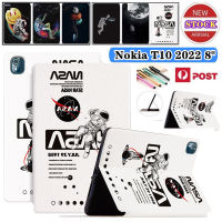 เคส TPU กันกระแทกลายการ์ตูนสำหรับเด็ก Nokia T10 8.0นิ้วเคสหนัง2022ลายการ์ตูนนักบินอวกาศน่ารัก