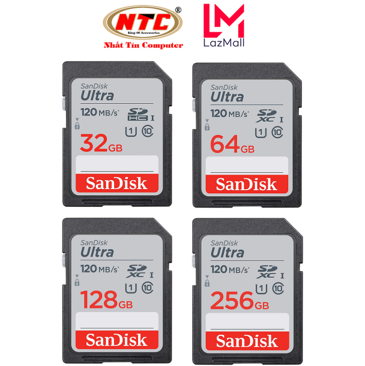 Thẻ nhớ SDXC SanDisk Ultra là một sản phẩm đáng tin cậy với hiệu suất vượt trội và dung lượng lớn. Với tốc độ đọc và ghi nhanh, bạn có thể chụp ảnh liên tiếp và quay video 4K một cách dễ dàng và không bị gián đoạn. Đây là lựa chọn tuyệt vời cho những người đam mê chụp ảnh và quay video.