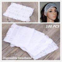 【CW】 Pcs Disposable Spa Wide Headband Bathing Hair Turban Makeup Elastic I1O1