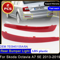 for Octavia A7 5E 2013~2019 5E5945105 5E5945106 Car-Styling Rear Bumper Reflector Tail Light Lamp Left Right Accessories