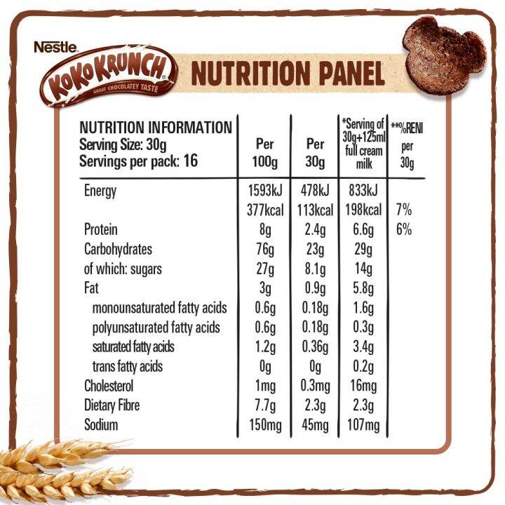 Organic Oats KOKO KRUNCH Breakfast Cereal 500g with Honey Gold 220g