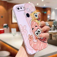 เคสใส่โทรศัพท์สำหรับ Realme 2 Pro 3 5 5i 5S 6 Pro 7i 7 Pro 8 8 8 Pro 9 Pro 9 Pro + 5G ฟิล์มเคสโทรศัพท์การ์ตูน SpongeBob ดีไซน์แบบกรอบเต็มเปลือกแข็งคลุมทั้งหมดเคสห่อหุ้มกันกระแทก