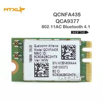 การ์ดตัวรับสัญญาณ WIFI สำหรับ Qualcomm QCA9377 NFA435 802.11AC QCNFA435 43bps 2.4G/5G การ์ด WIFI พอร์ต NGFF DW1810 4.1บลูทูธ