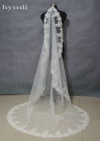 Ivory 1 layer 200cm wedding veil lace bridal veil Soft tulle blush veil Hair Accessories