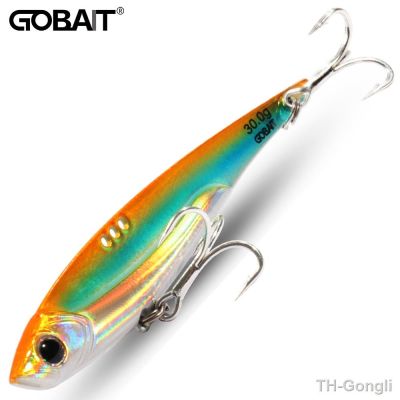 【hot】☊  VIB Big Fishing 20g 25g 30g Metal Jig Sinking Spinning Cast Treble Hooks VIBRATION Tackle HardBait Artificial Bait