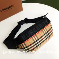 pre order Brand new authentic，BURBERRY，Sonny - Vintage Check Nylon Sonny Belt Bag，belt bag