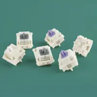 SP-Star purple gray keyboard Switch for customized mechanical keyboard DIY 5 pins clicky switch 67g Switches