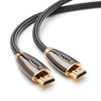 สาย HDMI เวอร์ชั่น 2.0 รองรับ 4K, 3D HIGH SPEED ใช้ได้กับ โทรทัศน์ คอมพิวเตอร์ และ อุปกรณ์ทุกอย่างที่มีช่อง HDMI CABLE V2.0 - 1.8 เมตร