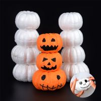 【YP】 10Pcs Foam Pumpkin Polystyrene Styrofoam Artificial Kids Decoration Props