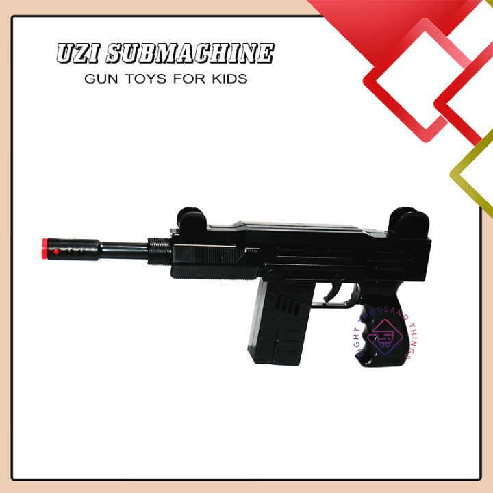 Uzi Submachine Gun Toy with sounds for Kids Lazada PH