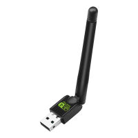 USB WiFi Adapter 150Mbps 2dBi 2.4G Wi-Fi Adapter PC Wi Fi เสาอากาศ Dongle USB Ethernet WiFi Receiver การ์ดเครือข่าย