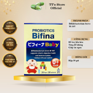 Men vi sinh Probiotics Bifina Baby - Hộp 30 gói Men cho trẻ sơ sinh,