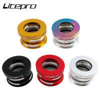 Litepro Folding Bike Headset aluminum alloy super light bearing shaft 44-44mm for SP8 SP18 VP18 MUP8 JP8 BYA412 folding bike accessories