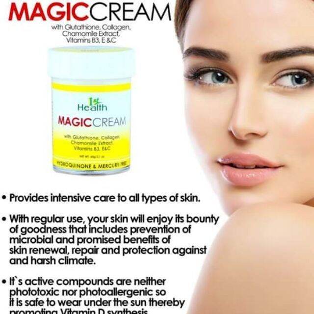 Uno Magic Cream With Glutathione Collagen Chamomile Extract Scar