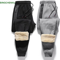 Lamb wool sweatpants Fall Winter Pants Joggers Sweatpants men Casual Thickened Lamb Wool Comfortable Warm Trousers man Pants New