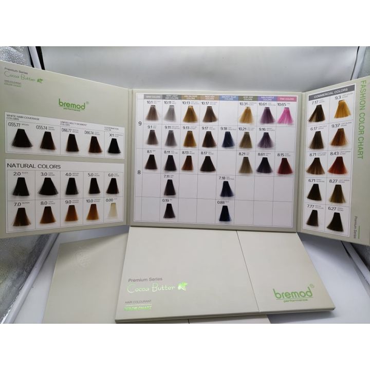 bremod-premium-cocoa-butter-series-hair-color-dye-chart-book-lazada-ph