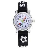 Ruislee Hot Sale Football Watch Cute Cartoon Watch Kids Watches Rubber Band Watch Children Watches montre enfant reloj infantil