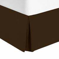 Hot Sale Fresh Comfortable Bedding Pleated Tailored Bed Skirt, 35cm Height ,Dust Ruffle,Wrinkle &amp; Fade Resistant, Bed Protection