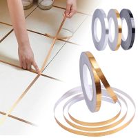 50M PVC Self-Adhesive Floor Crevice Line Sticker Ground Corner Decoration Yard Ground Tile Foil Home Decor Accessories Wall Tape