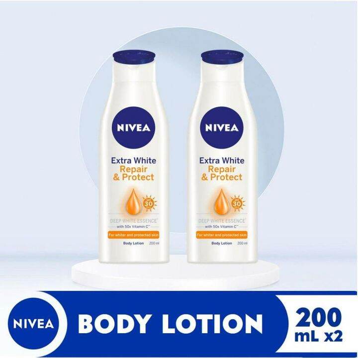Buy 1 Take 1 NIVEA Body Lotion Extra White Repair and Protect Whitening