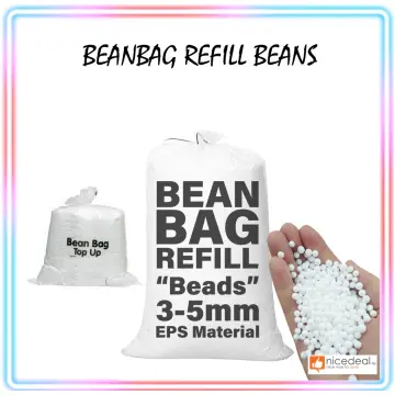 Bean Bag Refill Booster Polystyrene beanbag Beads Filling Top Up Bag Beans  Balls
