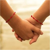 Chloeh Hornbye Shop Simple Red Red String Bracelet Woven Red Bracelet for the Year of the Life