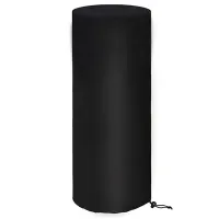 2X Patio Heater Covers Waterproof Outdoor Heater Cover 210D Oxford Waterproof, Windproof, Protection Around 50X50X120 cm