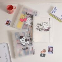 Cartoon A4 Photocard Binder Sheets Kpop Photo Album Scratbooking Self Adhesive Collect Book Idol Picture Card Holder Binders  Photo Albums