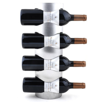 Free Shipping 4 Bottle wine Rack Stainless Steel Wall Mounted Wine Rack Iron Decorative Wall mounted Wine Racks(33-4)