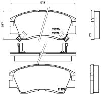 ผ้าดิสเบรคหน้า MITSUBISHI L200 CYCLONE 1986-1996 DELICA L300 1986- PAJERO เหลี่ยม 1983-1991 NTN