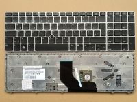 Germany Laptop Keyboard For HP EliteBook 8560p 8570P 8560B 6560b 6565b 6560P Spare 641180-041 With Point Gr Layout