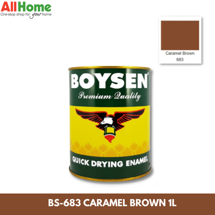 caramel brown paint boysen