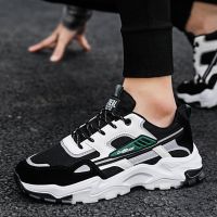 Men Sneakers Spring New Breathable Comfortable Vulcanized Shoes Male Lace-up Casual Flat Running Trend Platform Dad