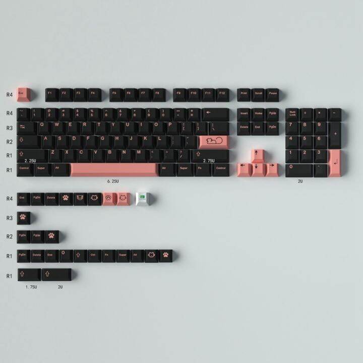 GMK PONO Keycap Blackpink 130 Keys Cherry Profile PBT DYE-SUB Custom ...