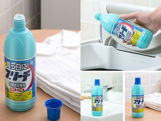 Nước tẩy quần áo rocket soap chai 600ml - hàng nội địa nhật bản rin store - ảnh sản phẩm 5