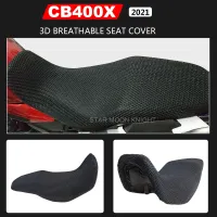 For Honda CB400X CB400 CB 400 X 2021 Motorcycle Accessories Anti-Slip Seat Cover Net 3D Mesh Protector Insulation Cushion Cover